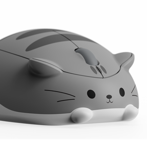 Ratón Óptico USB Akko con Diseño Ergonómico <span class=keywords><strong>para</strong></span> Diestros, Tema Gato, Respuesta Rápida, Tri-modo, en Stock - Product Image 1