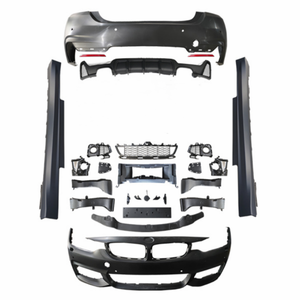 2026 nuevo tipo de parachoques de coche F32 F36 Kit de carrocería estilo MT parachoques delantero labio trasero faldas laterales para <span class=keywords><strong>BMW</strong></span> 4 Series 420i 428i 430i Accesorios - Product Image 2