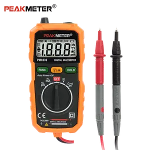 PM8232 NCV detection multimetro digitale AC DC tensione e corrente misuratore portatile spegnimento automatico Multi Tester