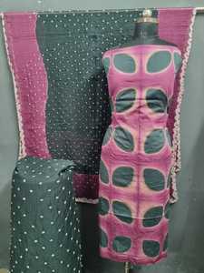 ผ้าซาตินพิมพ์ลายแบบทำมือ - Product Image 2