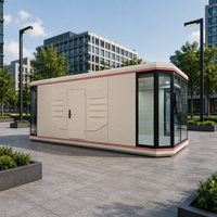 Prix d'usine, Vente chaude : Maison préfabriquée mobile moderne, design capsule spatiale personnalisée, inspirée de l'environnement, avec chambre et hall