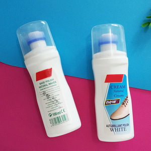 White shoe polisher, whitening cleaner, removes <b>yellowing</b>, brightens and cleans, <b>sponge</b>, cloth, shoe polish, white shoe cleaner. - Product Image 3