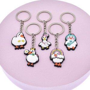 Không thấm nước đa chức năng Carabiner <span class=keywords><strong>Keychain</strong></span> cho các hoạt động ngoài trời dễ thương Vịt PVC khuyến mại phụ kiện quan trọng tùy chỉnh <span class=keywords><strong>Keychain</strong></span> - Product Image 2