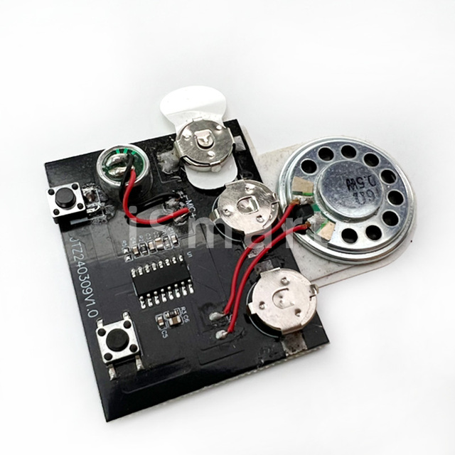 30 Seconds Photosensitive Sound Voice Audio Music Recordable Recorder Board Chip Programmable Music Module for Greeting Card DIY