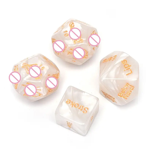 4 Uds. Regalo divertido para parejas, juegos sexys para adultos, juego <span class=keywords><strong>de</strong></span> <span class=keywords><strong>dados</strong></span> <span class=keywords><strong>de</strong></span> amor, letras poliédricas en inglés, <span class=keywords><strong>dados</strong></span> <span class=keywords><strong>de</strong></span> postura sexual - Product Image 4
