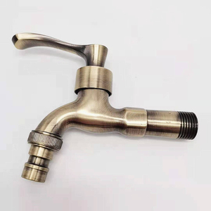 Robinet mural FSH OEM en laiton antique pour jardin, eau froide uniquement, avec <span class=keywords><strong>raccord</strong></span> rapide pour machine à laver - Product Image 5