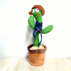 Hot Selling Electronic Baby Smart Talk <b>Toy</b> <b>Dancing</b> Singing and Shaking Cactus Plush <b>Toy</b> - Product Image 4