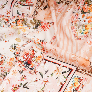 Nhà sản xuất bán buôn vải dệt in kỹ thuật số, thiết kế in tùy chỉnh cho đầm mùa hè đi biển nữ, giá cả cạnh tranh. - Product Image 6