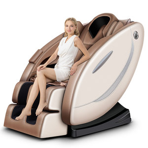 Silla de masaje eléctrica de cuerpo completo, masajeador de lujo de gravedad cero, 4d, venta al por mayor de fábrica - Product Image 1