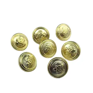 Vàng Fancy nút tròn cho áo sơ mi <span class=keywords><strong>ABS</strong></span> nhựa với Shank & flatback phong cách mạ kỹ thuật - Product Image 2