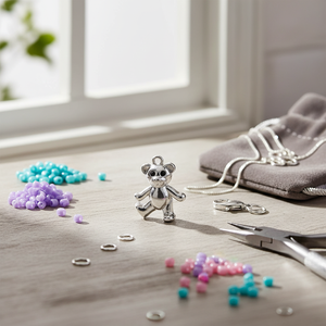 Charm Teddy Mm19x25 Componenti e Accessori per Gioielli - Product Image 3