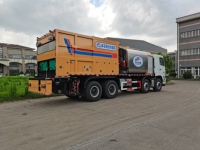 YUANYA Distribuidor Automático de Asfalto y Virutas para Camiones, Máquina Inteligente para la Colocación de Virutas en Carreteras, Bomba de Maquinaria Vial