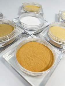 OEM-<span class=keywords><strong>polvo</strong></span> Mineral de marca privada vegana, resaltador de ajuste suelto, resistente al agua, <span class=keywords><strong>blanco</strong></span>, plátano, maquillaje - Product Image 4