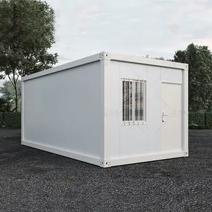 Le plus récent luxe Mobile Shipping 40ft Prefab Guard House Pologne Shipping Container Homes à vendre