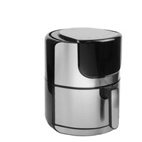 Friteuse à Air numérique 5l en acier inoxydable, cuisson antiadhésive à écran tactile numérique