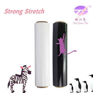 Lldpe 500mm 80 Gauge 20 Micron 23 Micro Hand Manual Pallet Wrap Factory Direct Sale Transparent <b>Shrink</b> Wrap <b>Plastic</b> Wrap Roll - Product Image 4