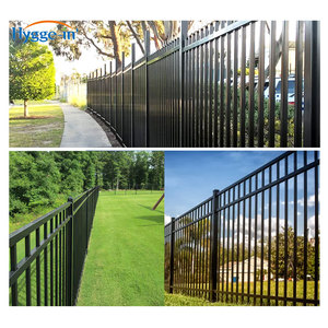 Bán Buôn Vườn Hàng Rào Mạ Kẽm Vuông Ống Dốc Rèn Sắt Kim Loại Thép Hàng Rào Với Vòng Lặp Hàng Đầu - Product Image 5