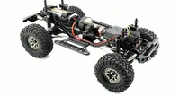 RGT EX86010-JK Pioneer 1/10 RC Crawler Wrangler JK, carrosserie à l'échelle avec intérieur détaillé, transmission séparée, ESC Hobbywing, RTR