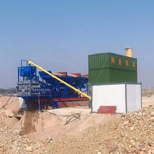 Nhỏ điện đôi trục TRỘN BÊ TÔNG máy móc ướt sẵn sàng hỗn hợp di động xi măng trạm trộn bê tông trộn thực vật - Product Image 4