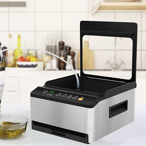 Scelleuse sous vide à double chambre 98 kPa pour aliments liquides, scelleuse sous vide commerciale, barre de scellage remplaçable de 11 pouces, CE/CB/ETL - Product Image 3
