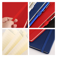 Agenda A5 en cuir PU de qualité supérieure, rechargeable, journal de voyage, logo personnalisé, vente en gros, carnet cadeau