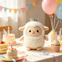 Peluche personnalisée avec logo, ultra douce, en tissu agréable pour la peau, jouet décoratif pour la maison, cadeau pour achat en gros