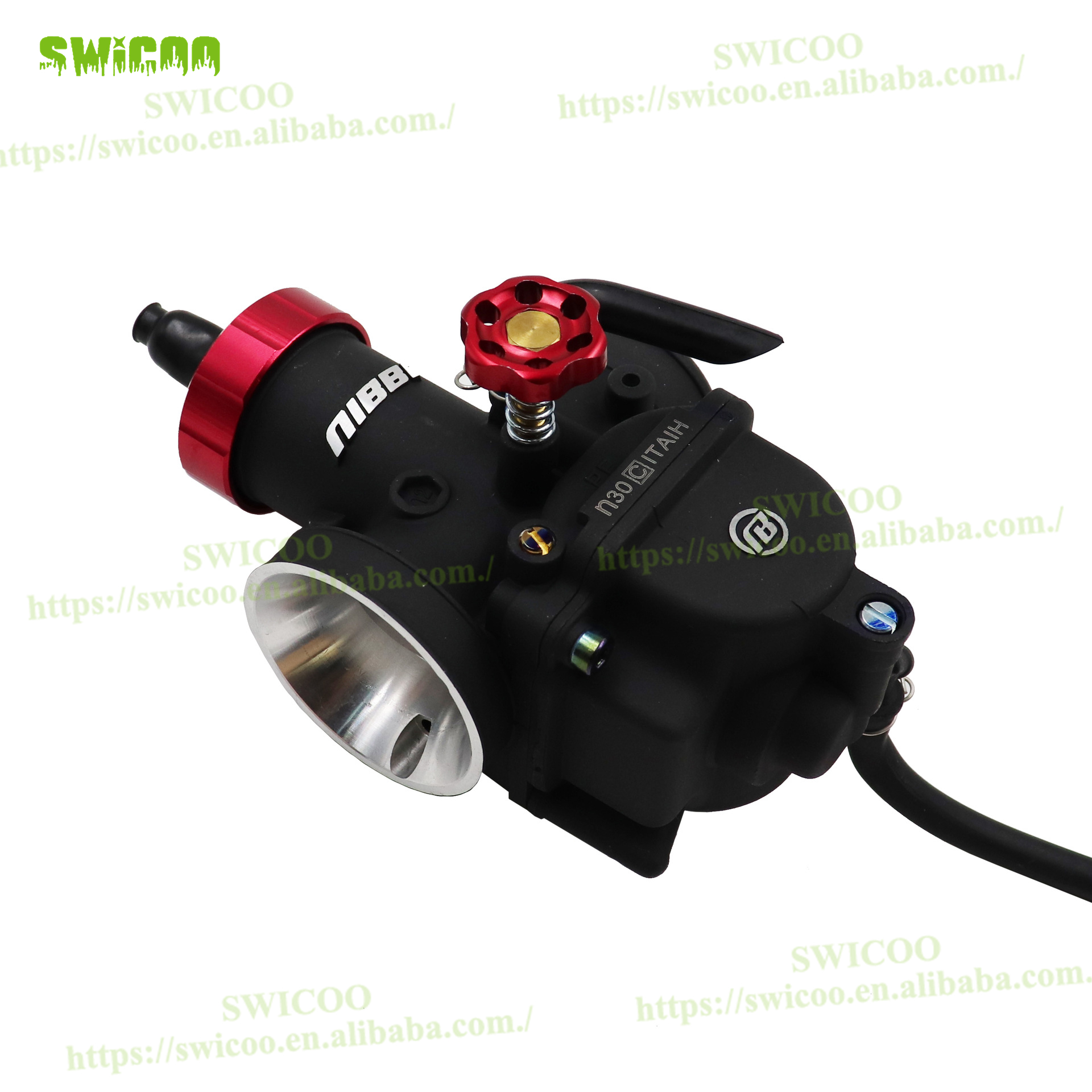Carburateur VM26 30 Mm + Filtre à Air 45 Mm - Compatible Moto 200-250 Cc, Quad, Dirt Bike, Go-kart - Amélioration Performances