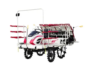 high quality agriculture machine YR60D riding type rice transplanter 6rows transplanter