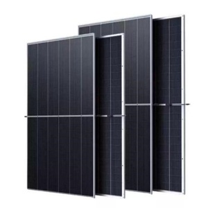 Système de stockage d'énergie solaire hybride complet 30/40/50 kW OEM, double vitrage, tout noir, bifacial, efficacité 23,2 %, pour usage industriel - Product Image 1