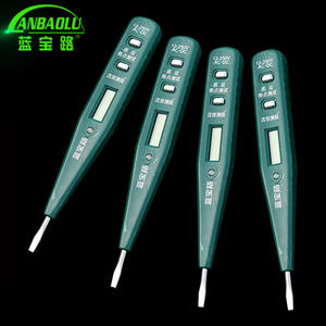 Testeur de tension Anbaolu Ad 21 avec affichage numérique 12 250V AC monophasé, indicateur LED, usage domestique - Product Image 3