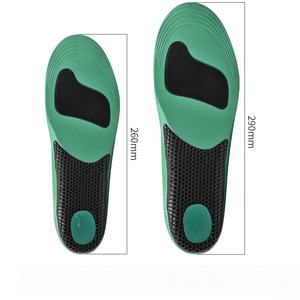 Semelle intérieure sport antidérapante en PU avec talonnette en TPU absorbant les chocs, soutien de la voûte plantaire et gel PU anti-torsion pour chaussures de basketball et de course - Product Image 6