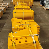 Lame de coupe DXFJ pour engins de génie civil, compatible avec les chargeuses et bulldozers Shantui 8E4193/8E4194, 6Y5540/7T9125 CN/SHA