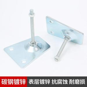 Patas de Mueble Ajustables de Acero al Carbono Galvanizado Tipo Pata de Pato, Soportes Resistentes con Pernos de Anclaje - Product Image 4