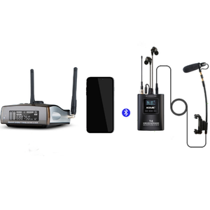 ACEMIC UHF Inalámbrico Lavalier Micrófono de condensador Cancelación de ruido para reproductores de iOS-Óptimo para guitarra y violín - Product Image 1