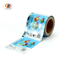 Película de plástico de grado alimenticio Mylar Bopp PET con impresión personalizada para embalaje de dulces de Chocolate y envoltorios de aperitivos con impresión de logotipo