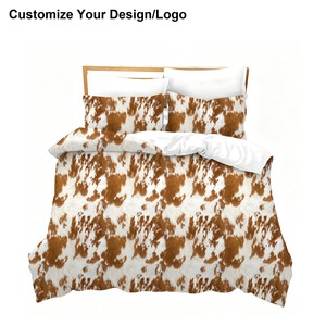 Housse de couette personnalisée/en gros, style occidental, super douce, confortable, chic, légère, avec fermeture éclair - Product Image 1