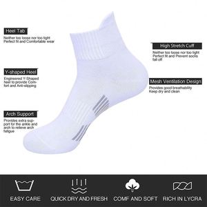 Calcetines de Algodón hasta la Pantorrilla, Calcetines Deportivos de Compresión Antiolor para Hombre, Personalizados - Product Image 2