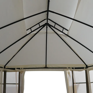ศาลาพักผ่อนกลางแจ้งคุณภาพส่งออก ขนาด 3*3.65*2.7 เมตร โครงเหล็กกันน้ำ - Product Image 4