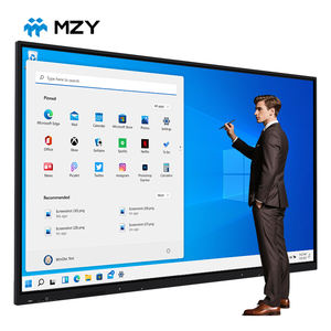 ไวท์บอร์ดดิจิทัล 4K UHD แบบอินเทอร์แอคทีฟ รองรับการสัมผัส 40 จุด ระบบปฏิบัติการ Android+Windows รับประกัน 3 ปี สำหรับใช้ในห้องเรียนและสำนักงาน - Product Image 1