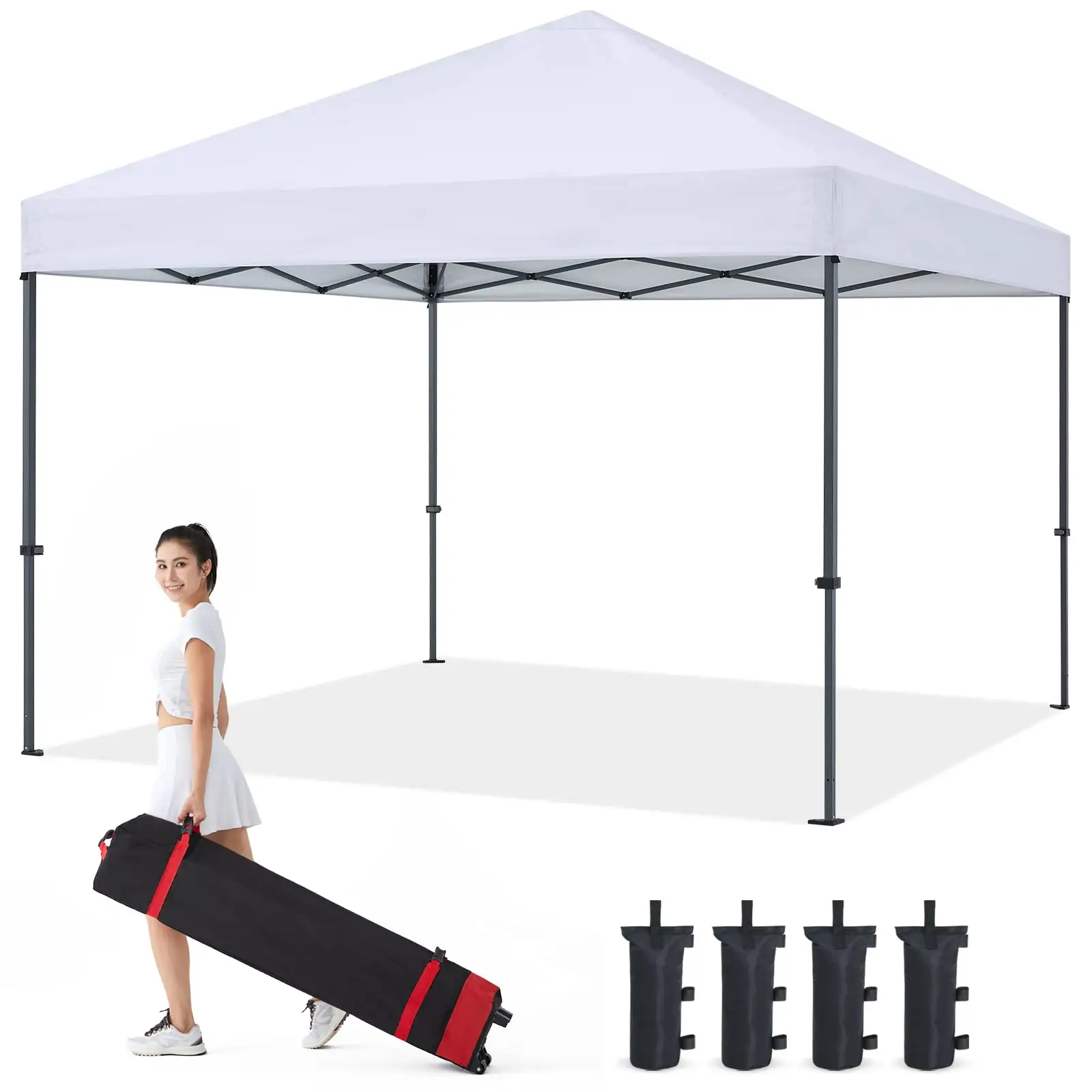 Tenda kerai mobil, tenda kanopi dapat ditarik untuk parkir luar ruangan, tenda pameran dagang sederhana, garasi seluler lipat, tenda kanopi rumah tangga