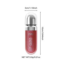 Gloss à lèvres brillant personnalisé, longue tenue, imperméable, anti-transfert, effet nacré, rouge à lèvres liquide en marque privée