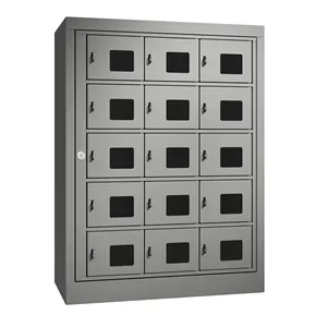 15 Door USB-C Mobile Phone Charger Storage Locker Cabinet In School Locker