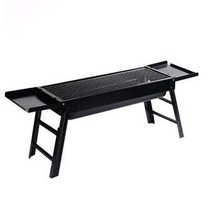 Restaurant commercial Poêle <span class=keywords><strong>circulaire</strong></span> Table d'échappement de fumée <span class=keywords><strong>Barbecue</strong></span> à charbon de bois intégré Grilles de <span class=keywords><strong>barbecue</strong></span> - Product Image 1