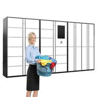 Casier Intelligent de stockage de linge, sauna de plage, spa, gymnase, centre de fitness, livraison de colis, dépôt de linge express, casier de ramassage