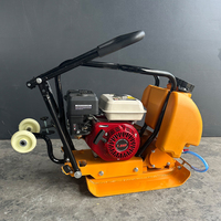 Compacteur à plaque vibrante portatif à essence de type 60 pour la compactation du sol et de l'asphalte, ODM disponible