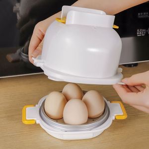 Cuiseur à œufs multifonctionnel personnalisé pour micro-ondes, cuiseur à œufs pochés pour micro-ondes - Product Image 1