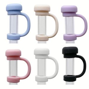 Nouvelles capuchons de protection en silicone personnalisés de 10 mm pour gobelets de 20, 30 et 40 oz, et embouts de paille pour animaux de compagnie pour gobelets avec poignée - Product Image 3