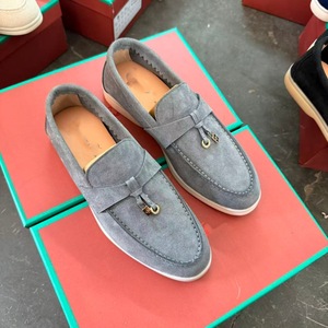 Nuove <span class=keywords><strong>Scarpe</strong></span> Loafer <span class=keywords><strong>Blu</strong></span> Stile Europeo e Americano per Donna, Casual e Sportive, Taglie Grandi, Slip-On per l'Estate - Product Image 2
