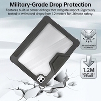 Étui pour tablette avec impression UV personnalisée pour iPad Pro 11 M4 2024, coque résistante aux chocs avec protection magnétique aux coins