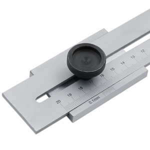 Règle de marquage en acier au carbone 200mm 250mm 300mm Jauge de marquage de coupe de vis Outil de grattoir pour le travail du bois - Product Image 2